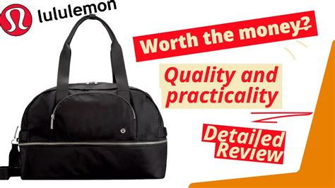 Lululemon City Adventurer Large Duffle Bag Review. Packing  